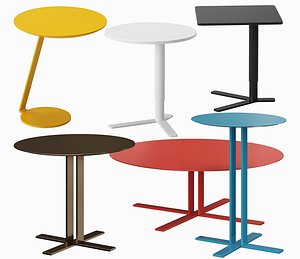 3D set tables model