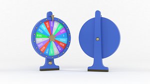 3D model Wheel of Fortune