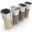Spice Bottles Set 4