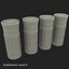 Spice Bottles Set 4