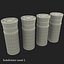 Spice Bottles Set 4