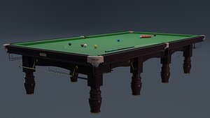 Riley Aristocrat Snooker Table 3D model