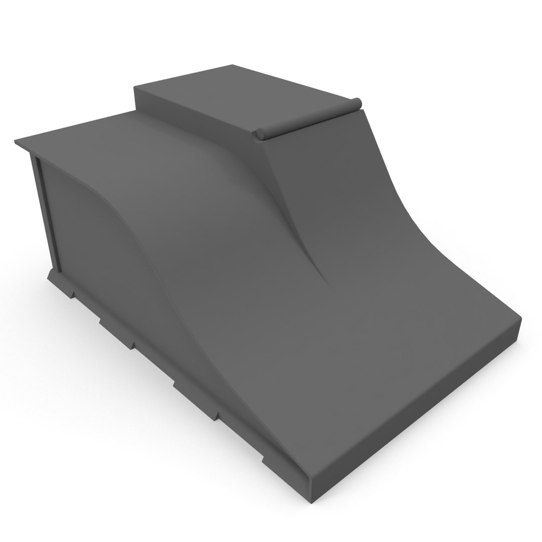 Skateboard ramp 3D model TurboSquid 1256436