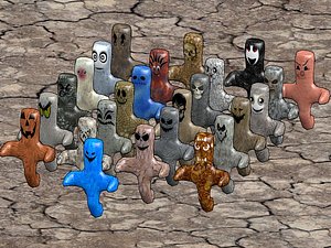 Toon Ghost character pack