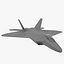 Stylized Stealth Multirole Fighter Jet