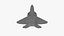 Stylized Stealth Multirole Fighter Jet