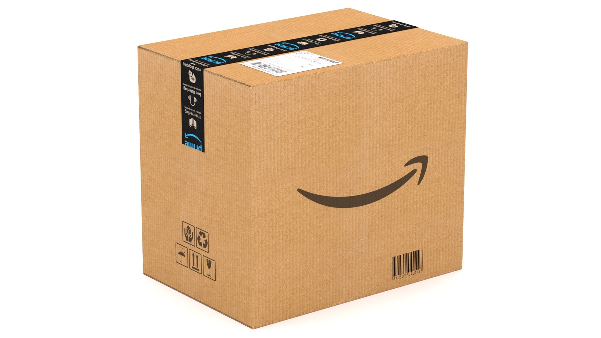 3D Amazon Cardboard Box Model - TurboSquid 1777724