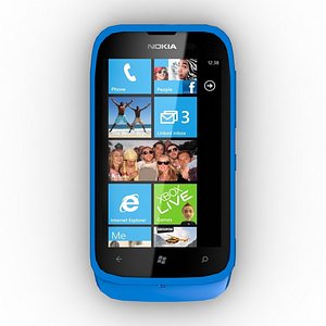 Nokia lumia 610.