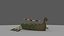 Stilisiertes Longboat