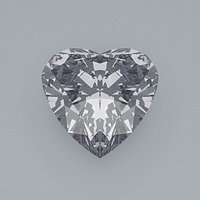 Heart Cut Gemstone Diamond
