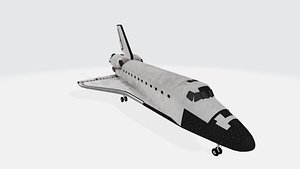 3D model Space shuttle