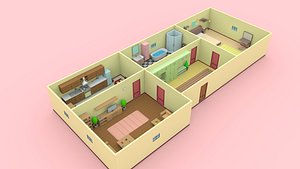 house interior pack - 3D