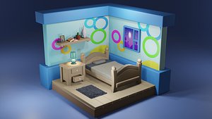 Childrens room 3D model