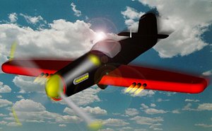 p-51 mustang fighter 3ds