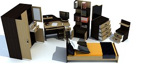 TEEN ROOM FURNITURE SET