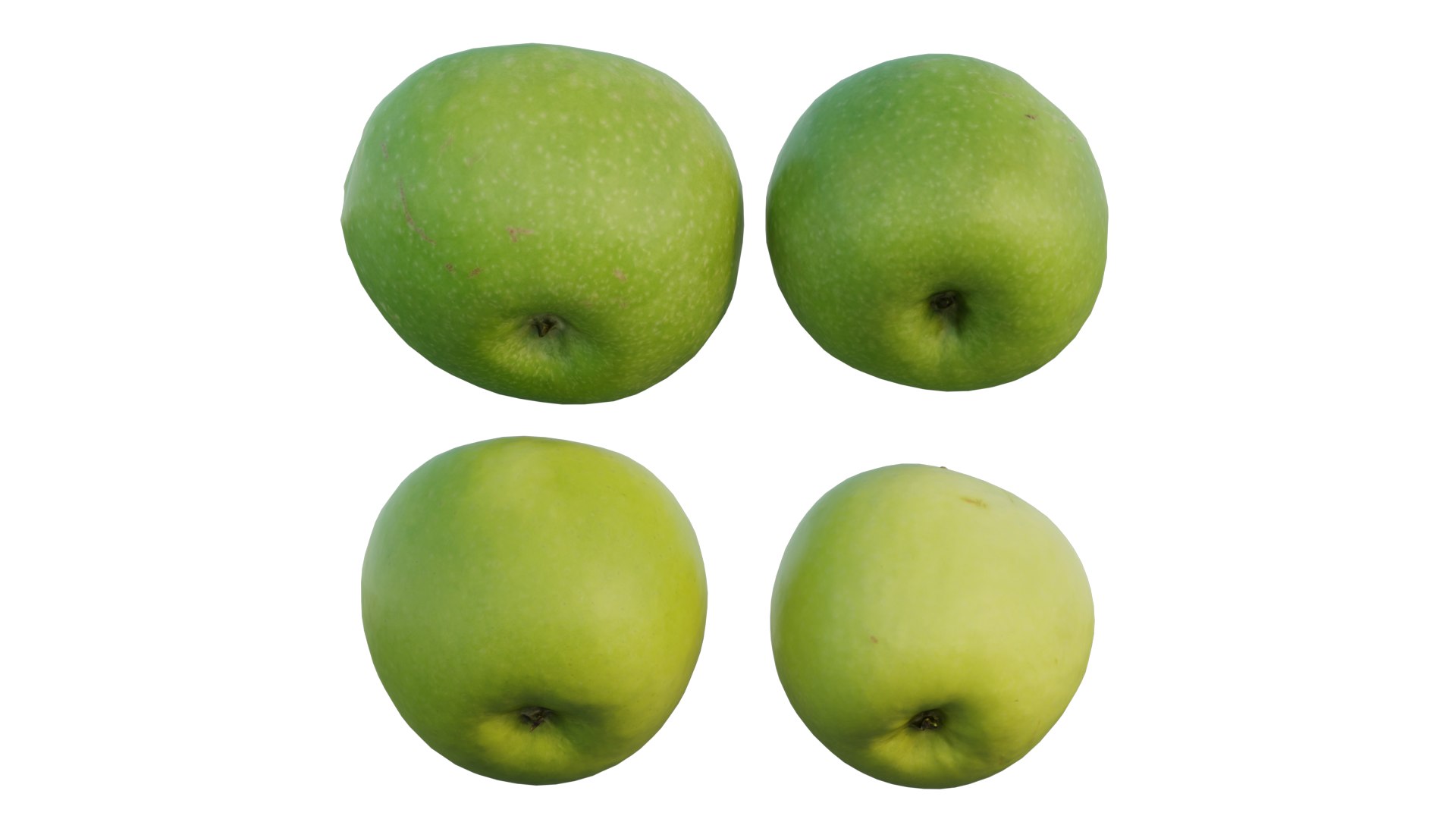3D Granny Smith apple https://p.turbosquid.com/ts-thumb/9s/MetTmJ/XI/4_interactivelightmix/png/1659741750/1920x1080/fit_q87/94d27ce44d032529c0daa845693aac82e5333154/4_interactivelightmix.jpg