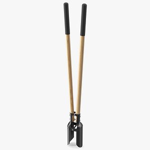 Hole Digger Wood Handle