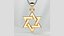 David Star Gold Pendant Free