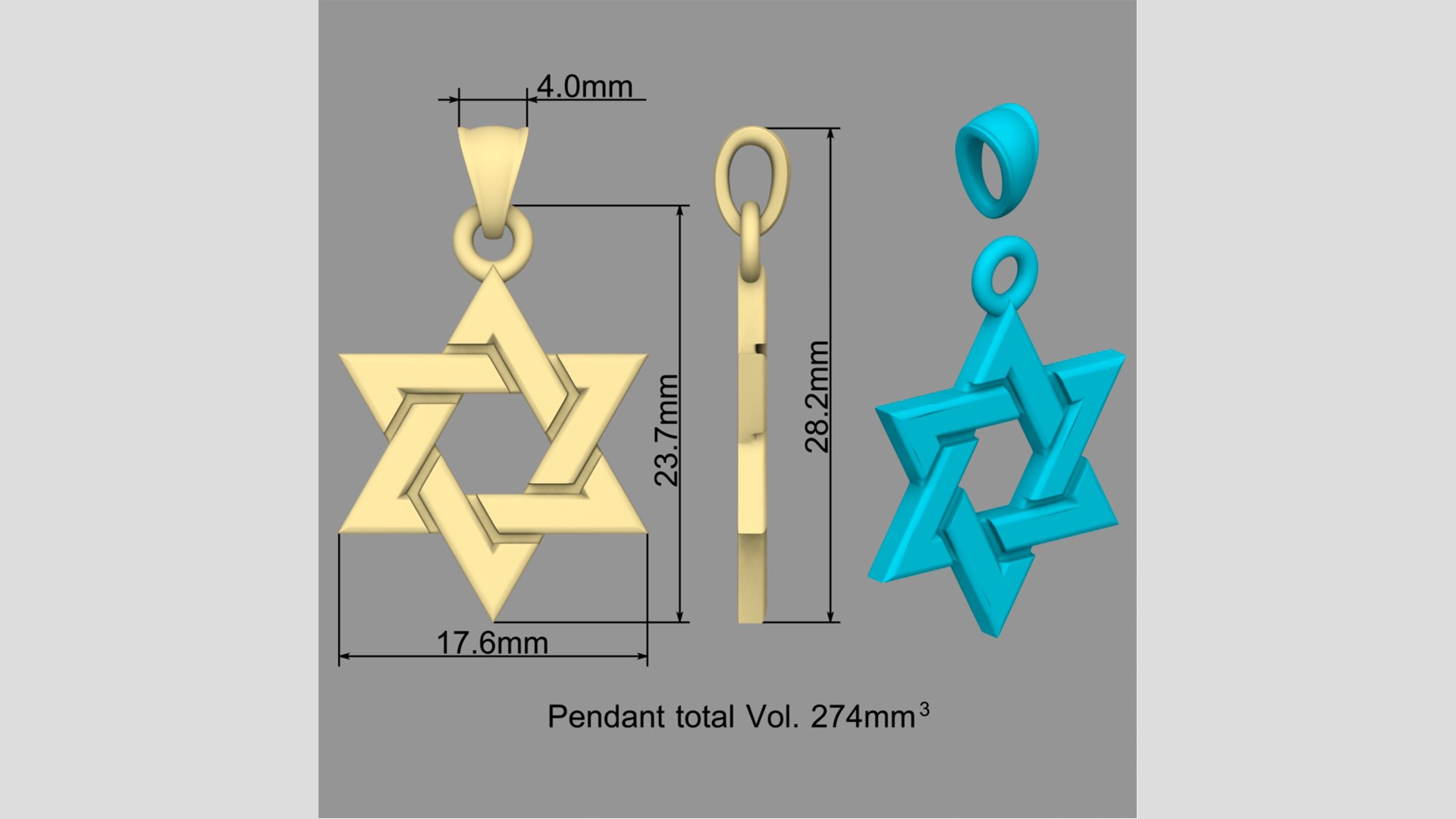 David Star Gold Pendant Free 3D model https://p.turbosquid.com/ts-thumb/9s/TWnjO1/y5/details/jpg/1759325002/1920x1080/fit_q87/3eddc3cd4cdabbd50bfc1d7a73653ebd866c6fe8/details.jpg