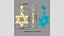 David Star Gold Pendant Free