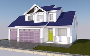 3D Mini House model
