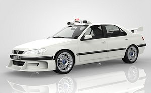 3D Peugeot 406 Taxi 2