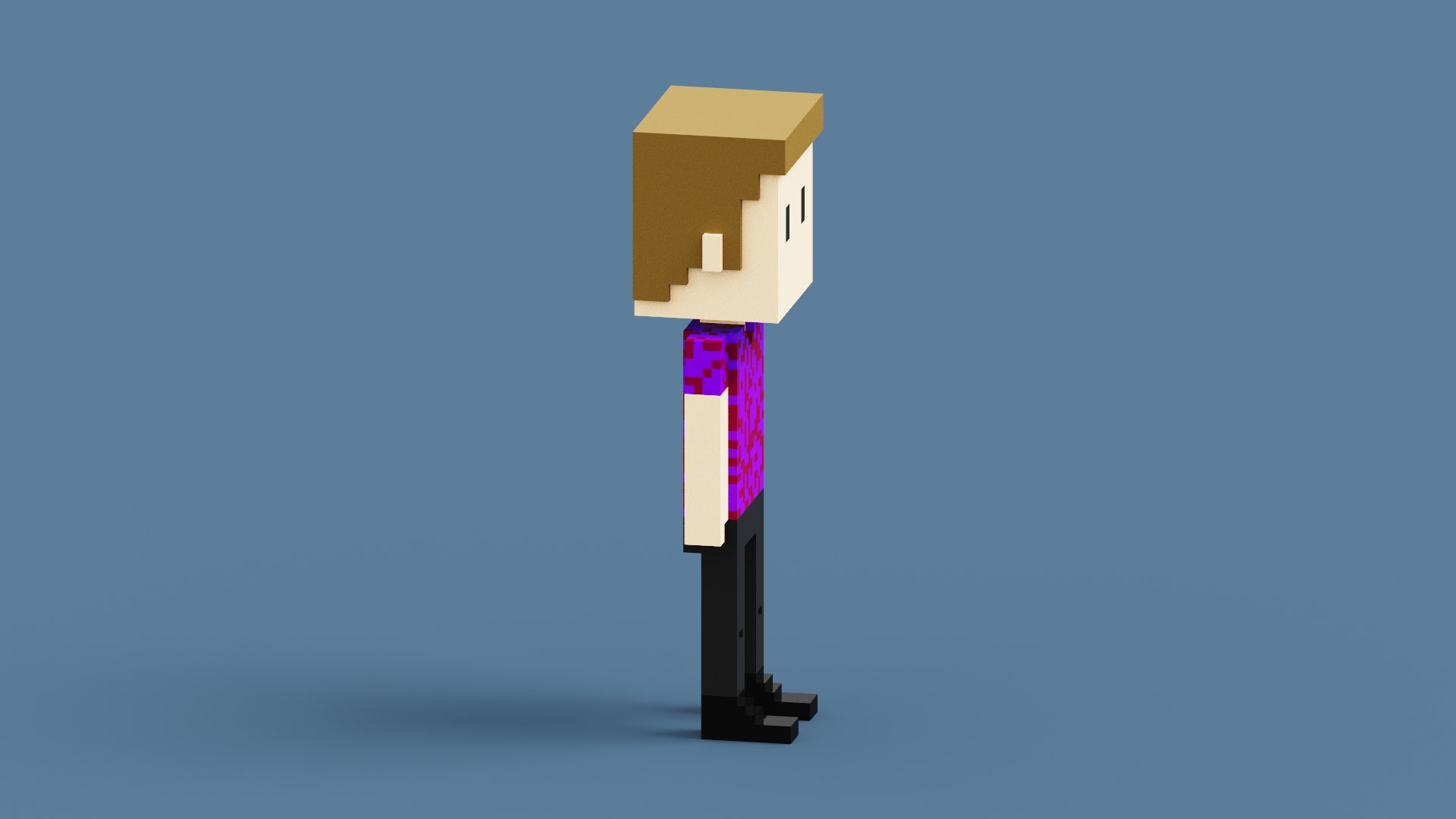 3D NFT Voxel Character Model - TurboSquid 1888928