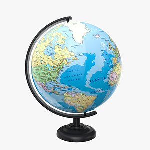 Globe 3D Model