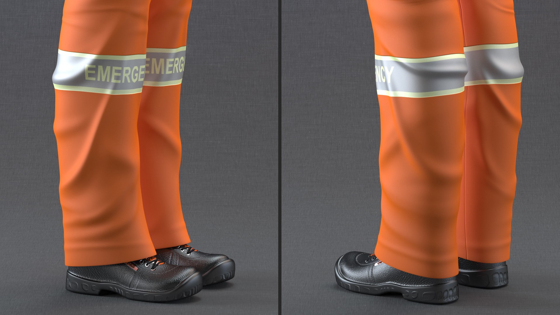 African american rescuer rigged man 3D model - TurboSquid 1679463