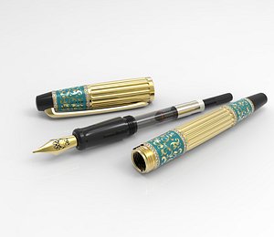 fountain pen obj