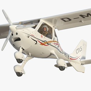 3D CTLS Flight Design SC model