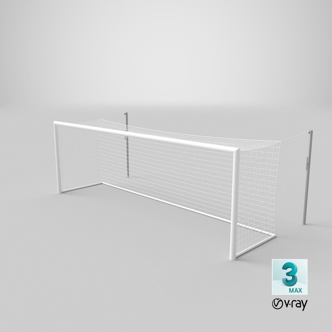 Soccer Goal 01 3D - TurboSquid 2055658