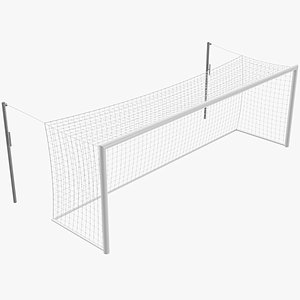 Soccer Goal 01 3D