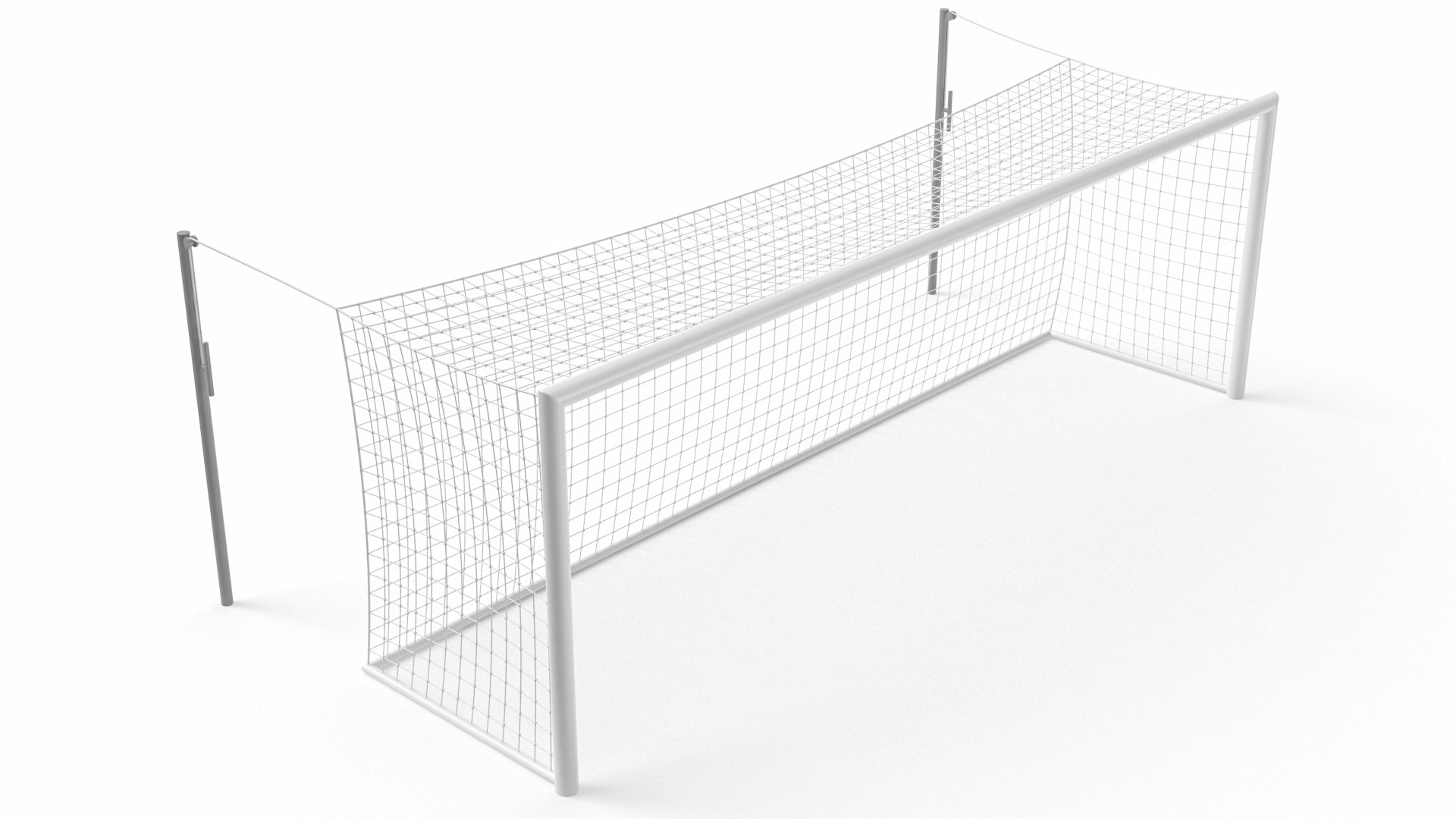 Soccer Goal 01 3D - TurboSquid 2055658