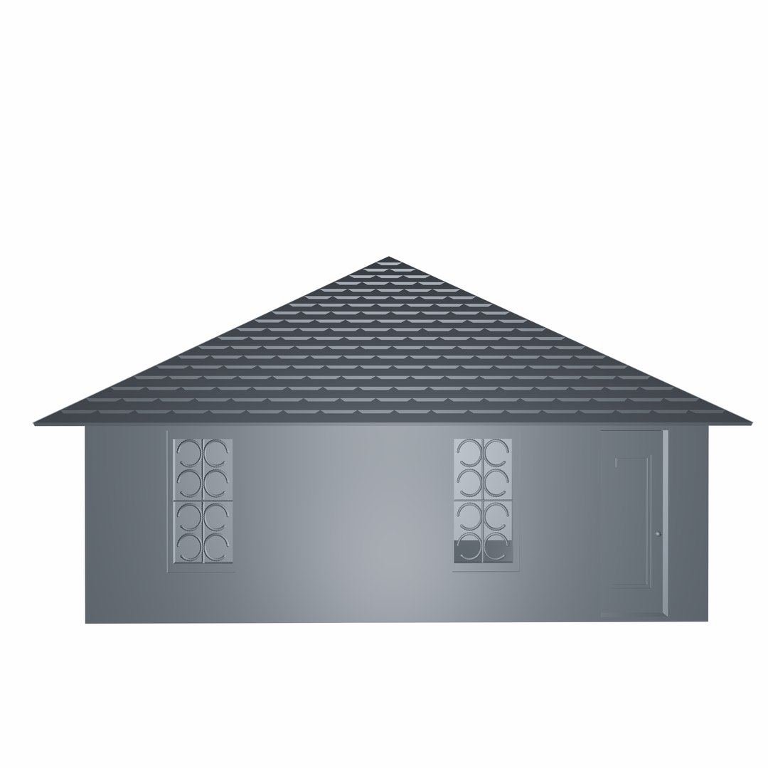 Free C4d Mode Small House