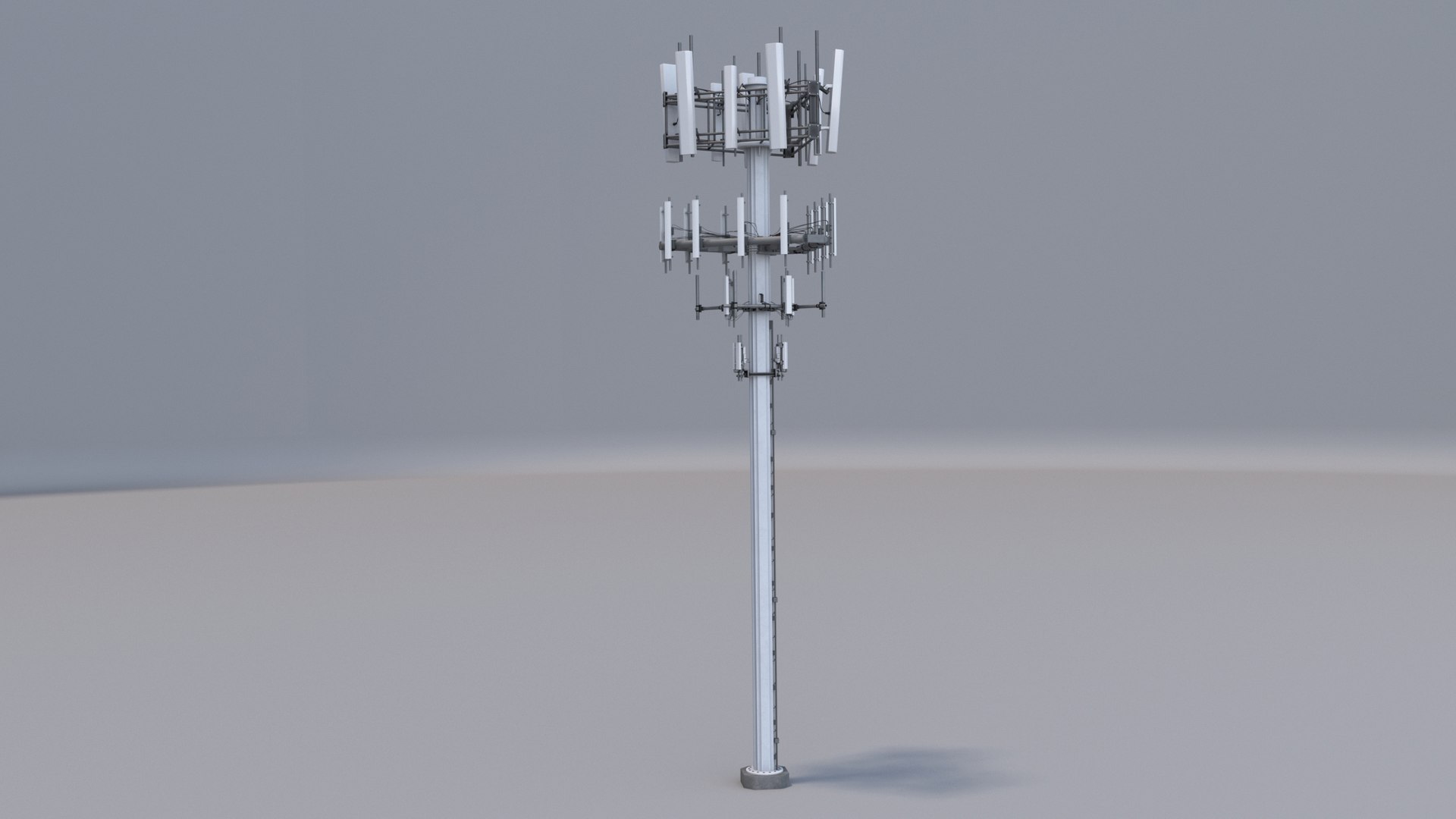 Cellular Tower 3D Model - TurboSquid 1514528