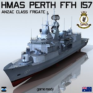 HMAS Perth FFH 157 Anzac class frigate