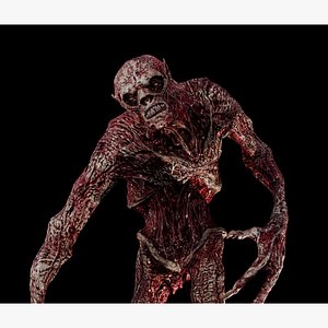 3D Mummy zombie withered