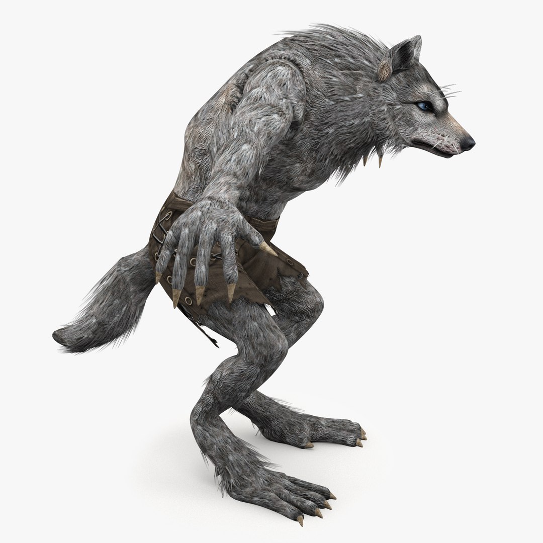 3d Model Werewolf Creature