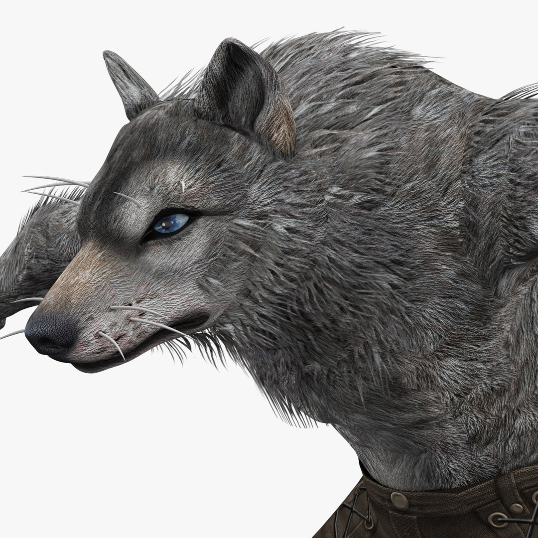 3d Model Werewolf Creature