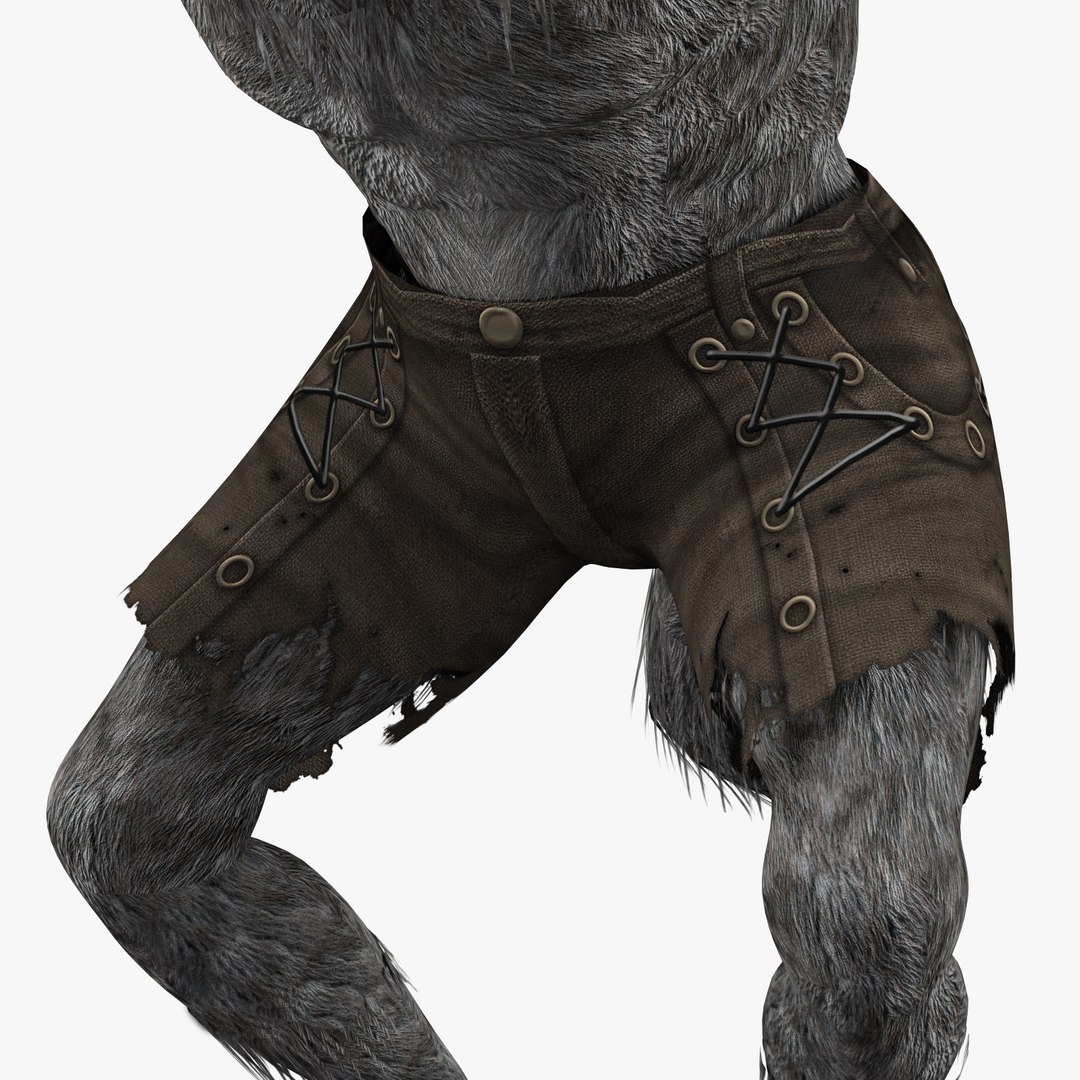 3d Model Werewolf Creature
