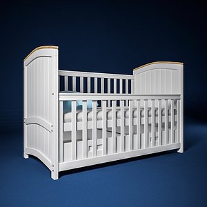 3dsmax barcelona cot bed