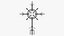 3D model Cast iron Cross