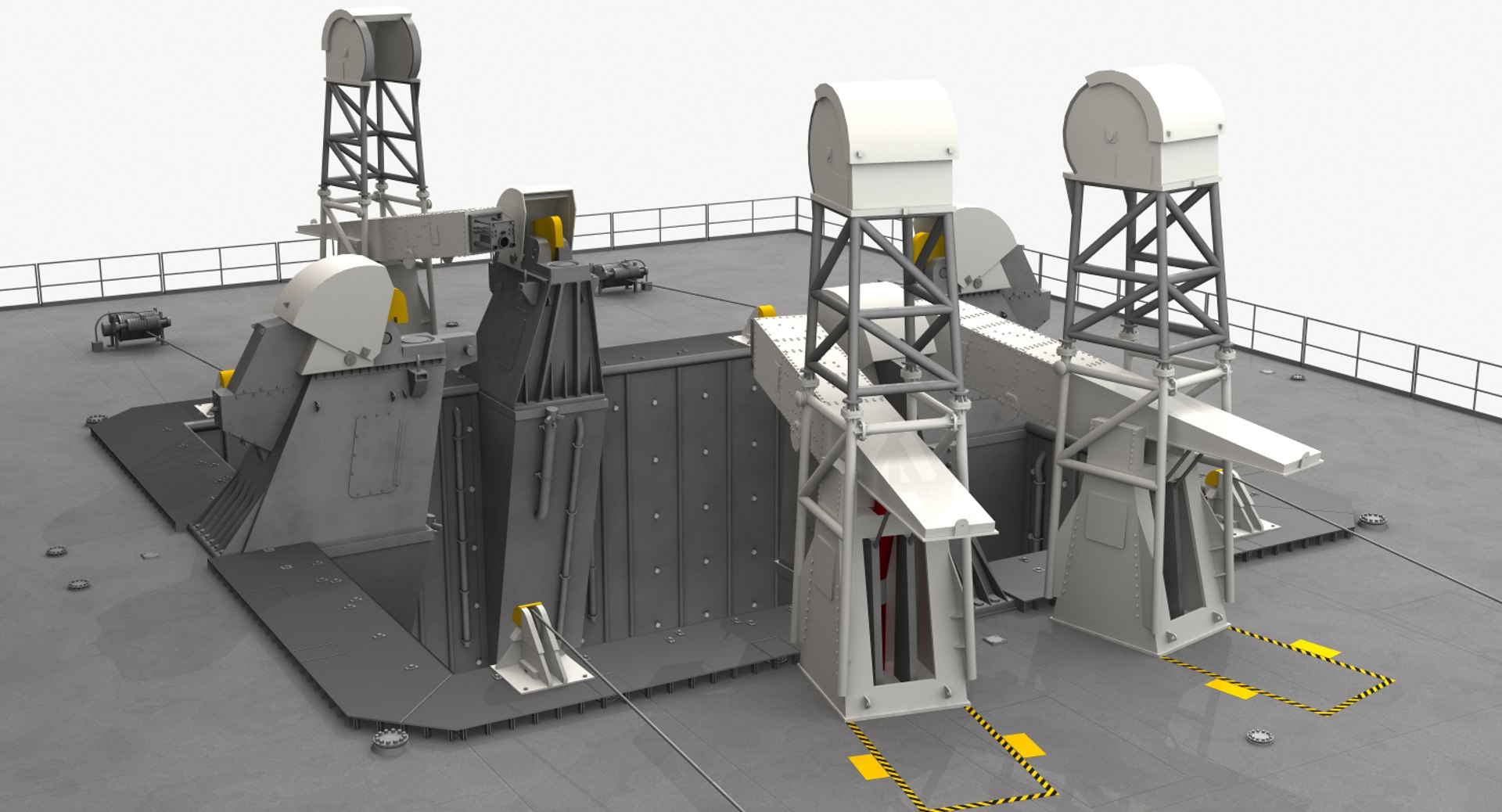 3D Saturn Apollo Mobile Launcher Model - TurboSquid 1380827