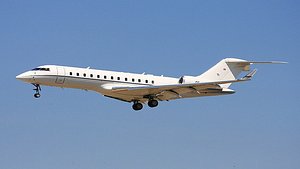 3D Bombardier Global Express model