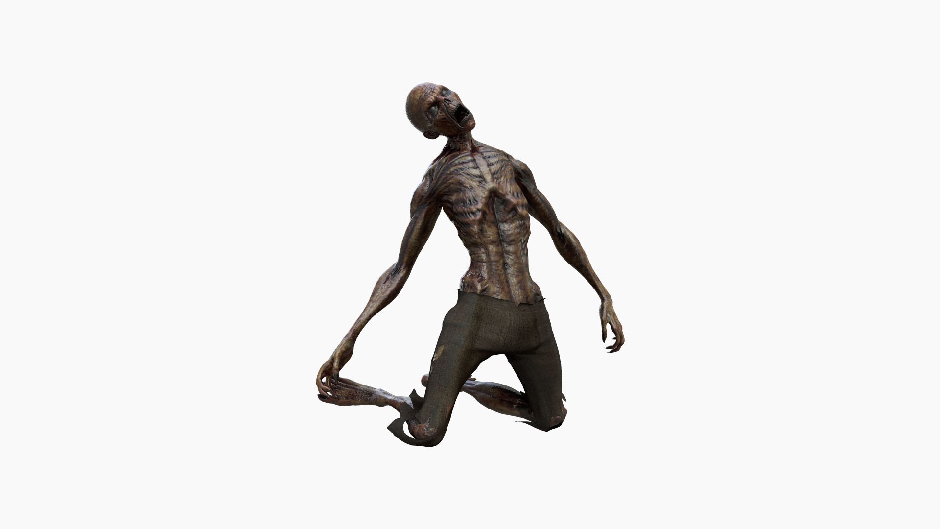 ZMB-005 Zombie Dying Animation 3D Model - TurboSquid 2101008