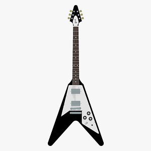 3d gibson flying v