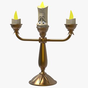 3D Lumiere Candlestick Light-UP model