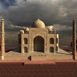 Taj Mahal 3D model