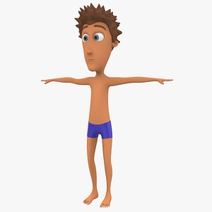 3D Cartoon Character Boy